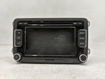 2013-2015 Volkswagen Passat Radio AM FM Cd Player Receiver Replacement P/N:1K0 035 180 AF Fits Fits 2012 2013 2014 2015 2016