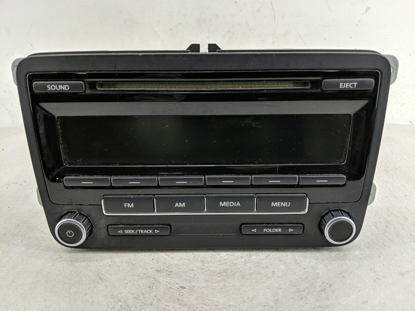 2012-2015 Volkswagen Passat Radio AM FM Cd Player Receiver Replacement P/N:1K0 035 164 D 1K0 035 164 F Fits OEM Used Auto Pa