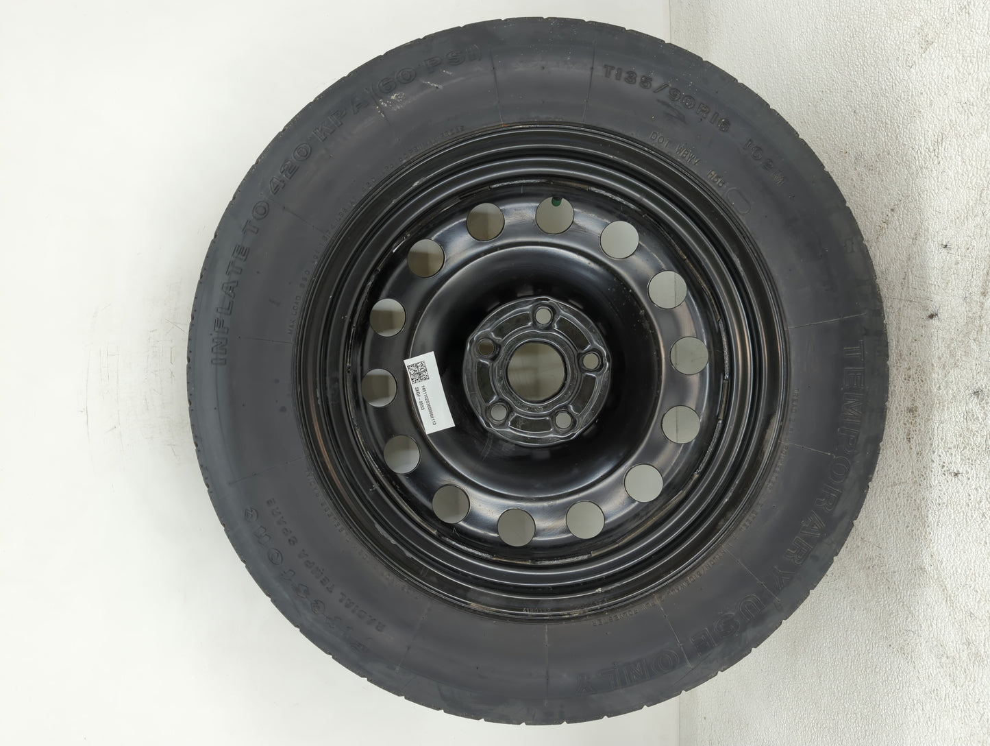 2009-2021 Volkswagen Passat Spare Donut Tire Wheel Rim Oem - Oemusedautoparts1.com