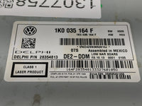 2012-2015 Volkswagen Passat Radio AM FM Cd Player Receiver Replacement P/N:1K0 035 164 F 1K0035164D Fits OEM Used Auto Parts