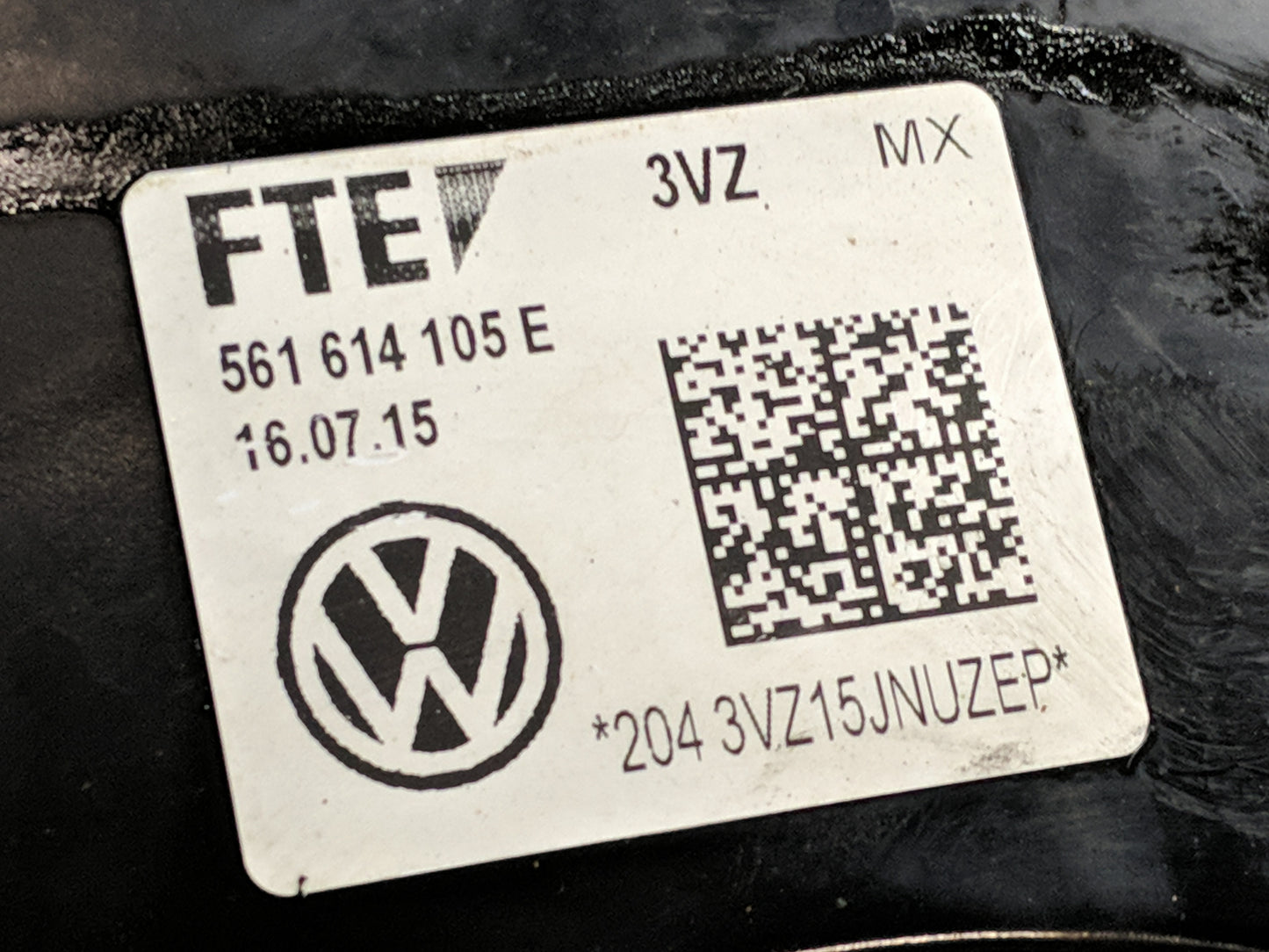 2013-2019 Volkswagen Passat Power Brake Booster Oem - Oemusedautoparts1.com