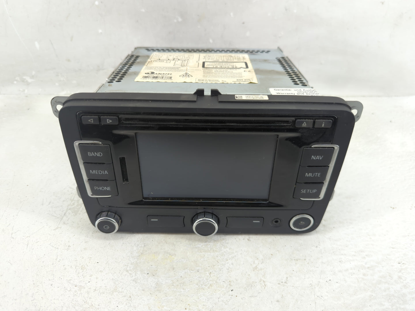 2013-2014 Volkswagen Passat Radio AM FM Cd Player Receiver Replacement P/N:1K0 035 274 P Fits Fits 2012 2013 2014 2015 2016 
