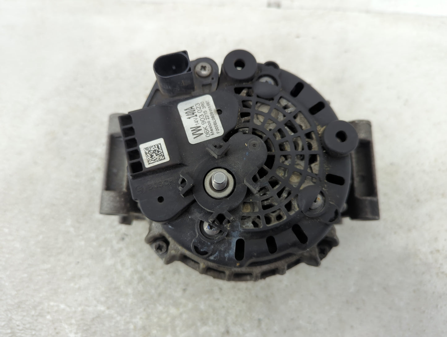 2014-2017 Volkswagen Passat Alternator Replacement Generator Charging Assembly Engine OEM P/N:VW14V140A 06K 903 023 Fits OEM