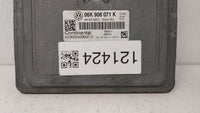 2015 Volkswagen Passat PCM Engine Control Computer ECU ECM PCU OEM P/N:06K 906 071 K Fits OEM Used Auto Parts - Oemusedautop