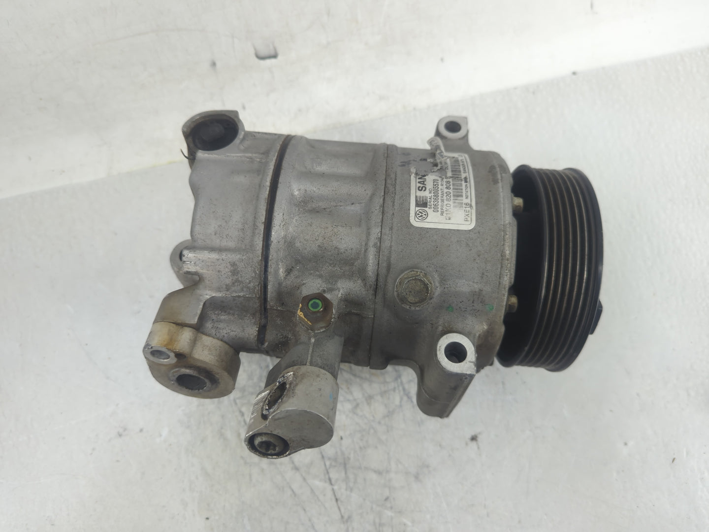 2006-2015 Volkswagen Passat Air Conditioning A/c Ac Compressor Oem - Oemusedautoparts1.com