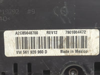 2015 Volkswagen Passat Instrument Cluster Speedometer Gauges P/N:A2C85648700 VW561920960D, 7901084472 Fits OEM Used Auto Par