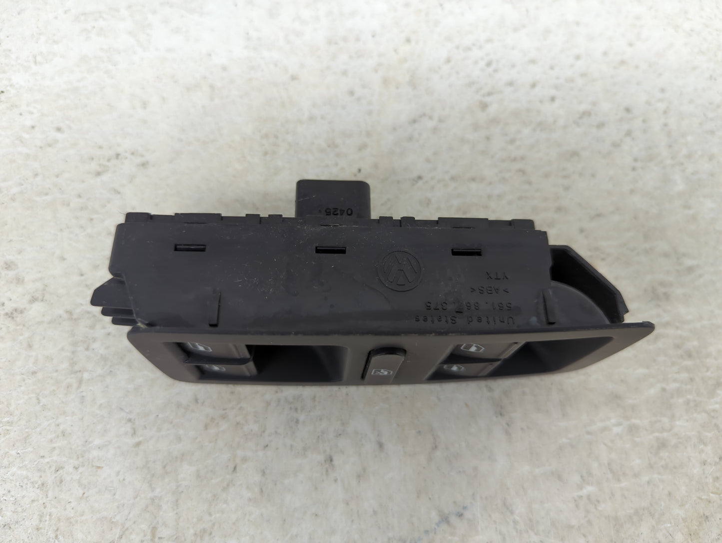 2006-2020 Volkswagen Passat Master Power Window Switch Replacement Driver Side Left P/N:561.867.375 561867375 Fits OEM Used 