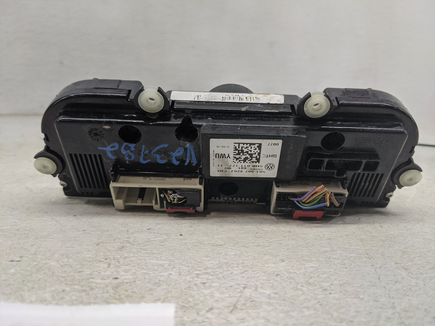2013-2015 Volkswagen Passat Climate Control Module Temperature AC/Heater Replacement P/N:5619074263ZJU 5HB01117711 Fits OEM 