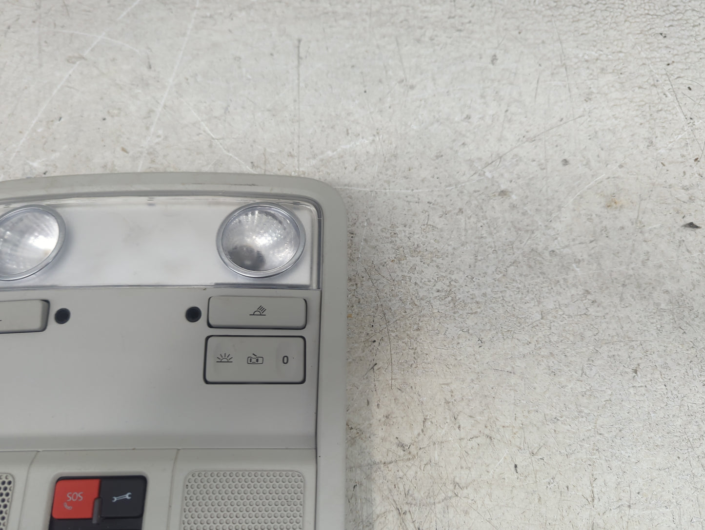 2013-2015 Volkswagen Passat Overhead Roof Console Gray 1482108 - Oemusedautoparts1.com