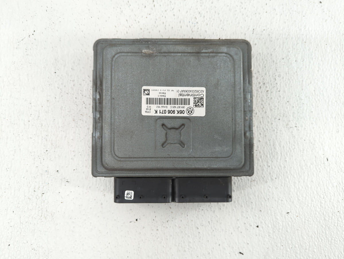 2015 Volkswagen Passat PCM Engine Control Computer ECU ECM PCU OEM P/N:06K 906 071 K OEM Used Auto Parts - Oemusedautoparts1