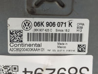 2015 Volkswagen Passat PCM Engine Control Computer ECU ECM PCU OEM P/N:06K 906 071 K Fits OEM Used Auto Parts - Oemusedautop