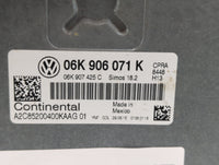2015 Volkswagen Passat PCM Engine Control Computer ECU ECM PCU OEM P/N:06K 906 071 K Fits OEM Used Auto Parts - Oemusedautop