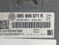 2015 Volkswagen Passat PCM Engine Control Computer ECU ECM PCU OEM P/N:06K 906 071 K Fits OEM Used Auto Parts - Oemusedautop
