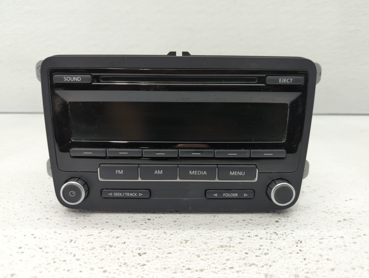 2012-2015 Volkswagen Passat Am Fm Cd Player Radio Receiver 456844 - Oemusedautoparts1.com
