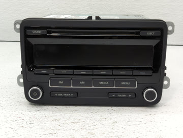 2012-2015 Volkswagen Passat Am Fm Cd Player Radio Receiver - Oemusedautoparts1.com