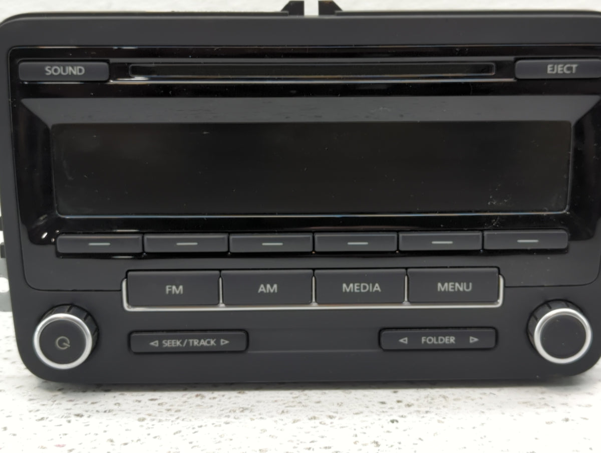 2012-2015 Volkswagen Passat Am Fm Cd Player Radio Receiver 456865 - Oemusedautoparts1.com