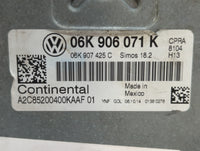 2015 Volkswagen Passat PCM Engine Control Computer ECU ECM PCU OEM P/N:06K 906 071 K Fits OEM Used Auto Parts - Oemusedautop