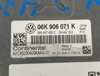 2015 Volkswagen Passat PCM Engine Control Computer ECU ECM PCU OEM P/N:06K 906 071 K Fits OEM Used Auto Parts - Oemusedautop