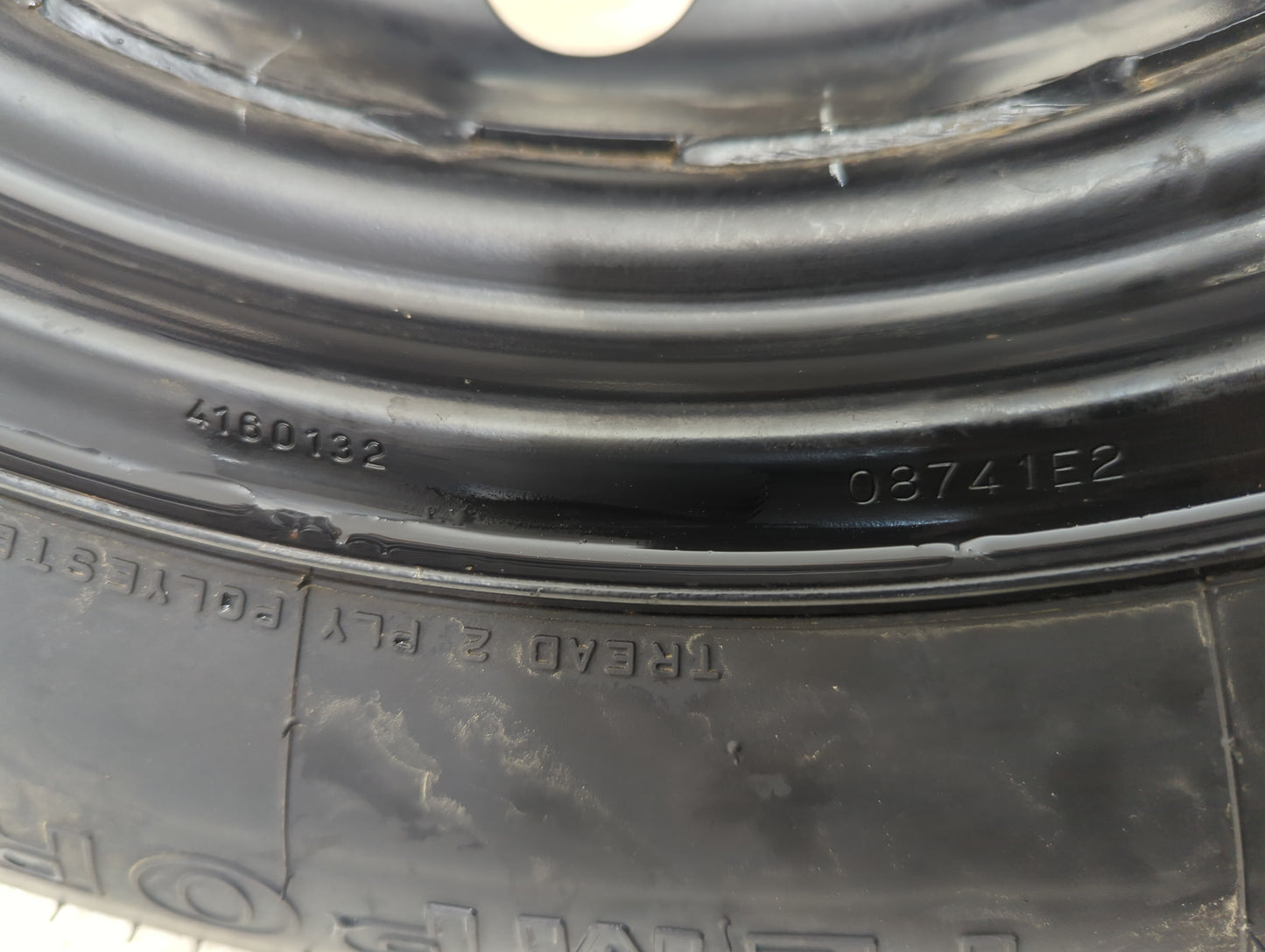 2009-2021 Volkswagen Passat Spare Donut Tire Wheel Rim Oem 5036806 - Oemusedautoparts1.com