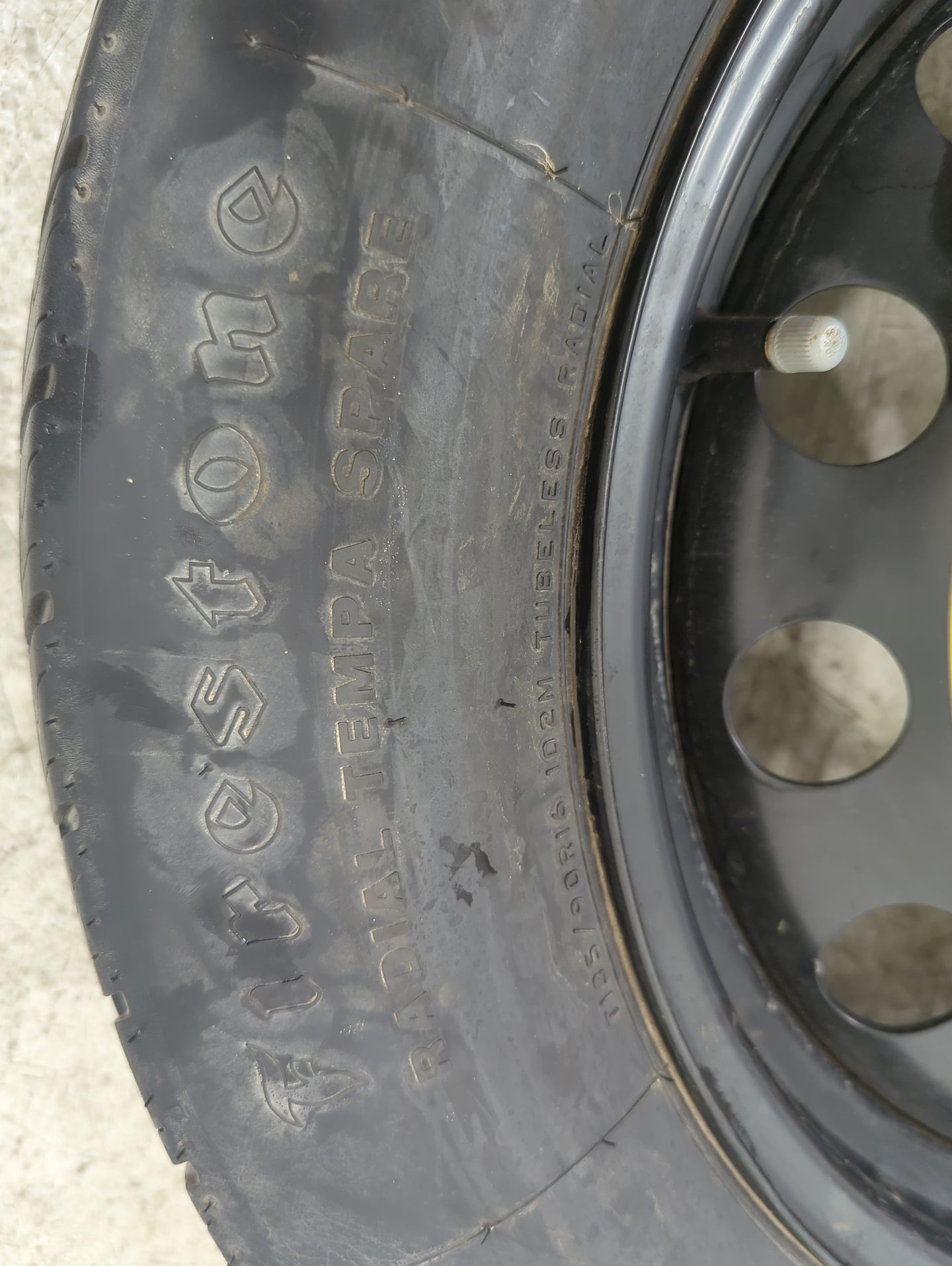 2009-2021 Volkswagen Passat Spare Donut Tire Wheel Rim Oem 5036806 - Oemusedautoparts1.com