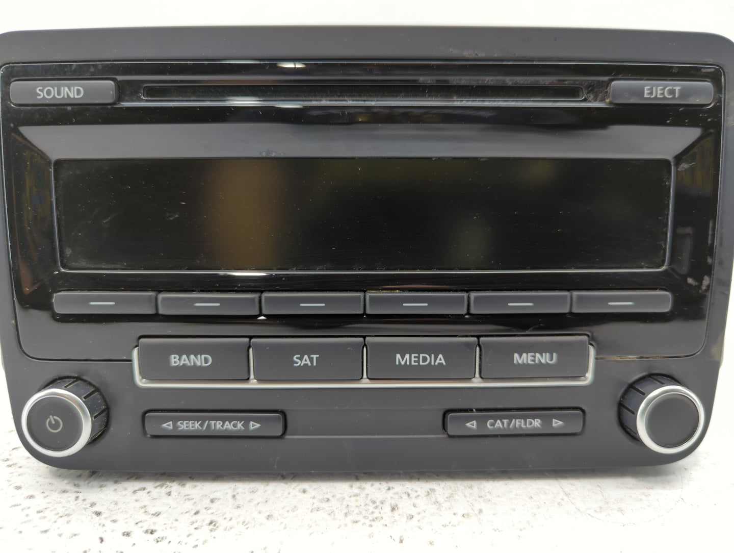 2012-2015 Volkswagen Passat Radio AM FM Cd Player Receiver Replacement P/N:1K0 035 164 F Fits Fits 2011 2012 2013 2014 2015 