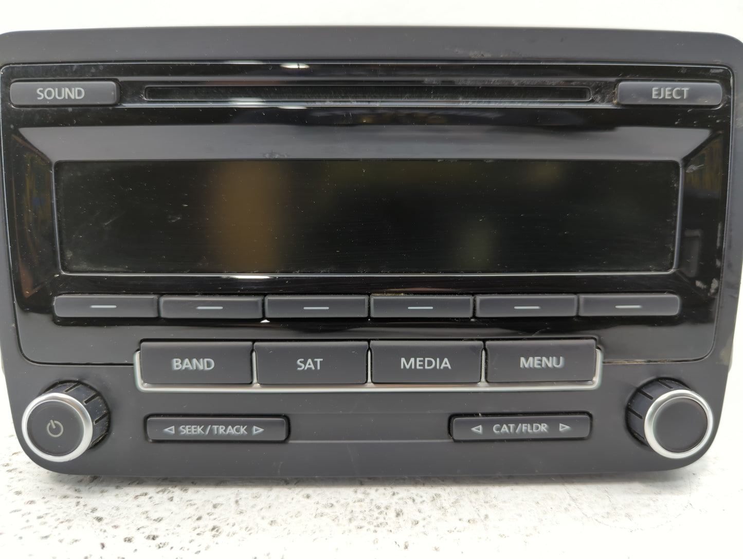 2012-2015 Volkswagen Passat Radio AM FM Cd Player Receiver Replacement P/N:1K0 035 164 F Fits Fits 2011 2012 2013 2014 2015 