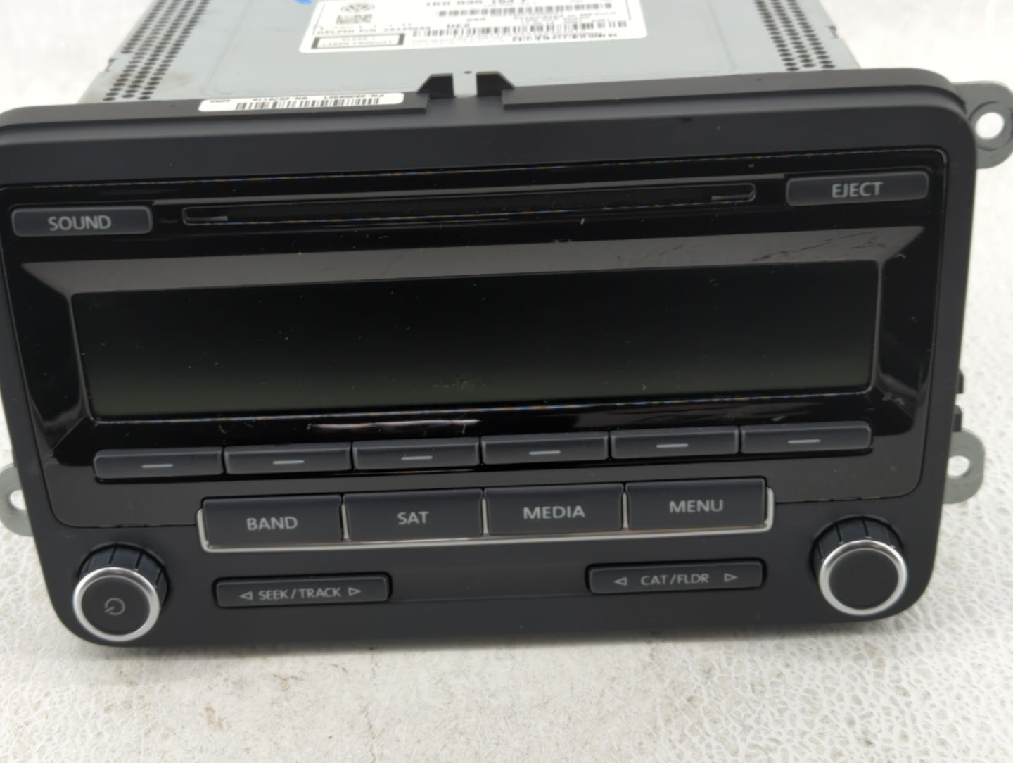 2012-2015 Volkswagen Passat Radio AM FM Cd Player Receiver Replacement P/N:1K0 035 164 F Fits Fits 2011 2012 2013 2014 2015 