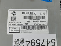 2012-2015 Volkswagen Passat Radio AM FM Cd Player Receiver Replacement P/N:1K0 035 164 D Fits Fits 2011 2012 2013 2014 2015 