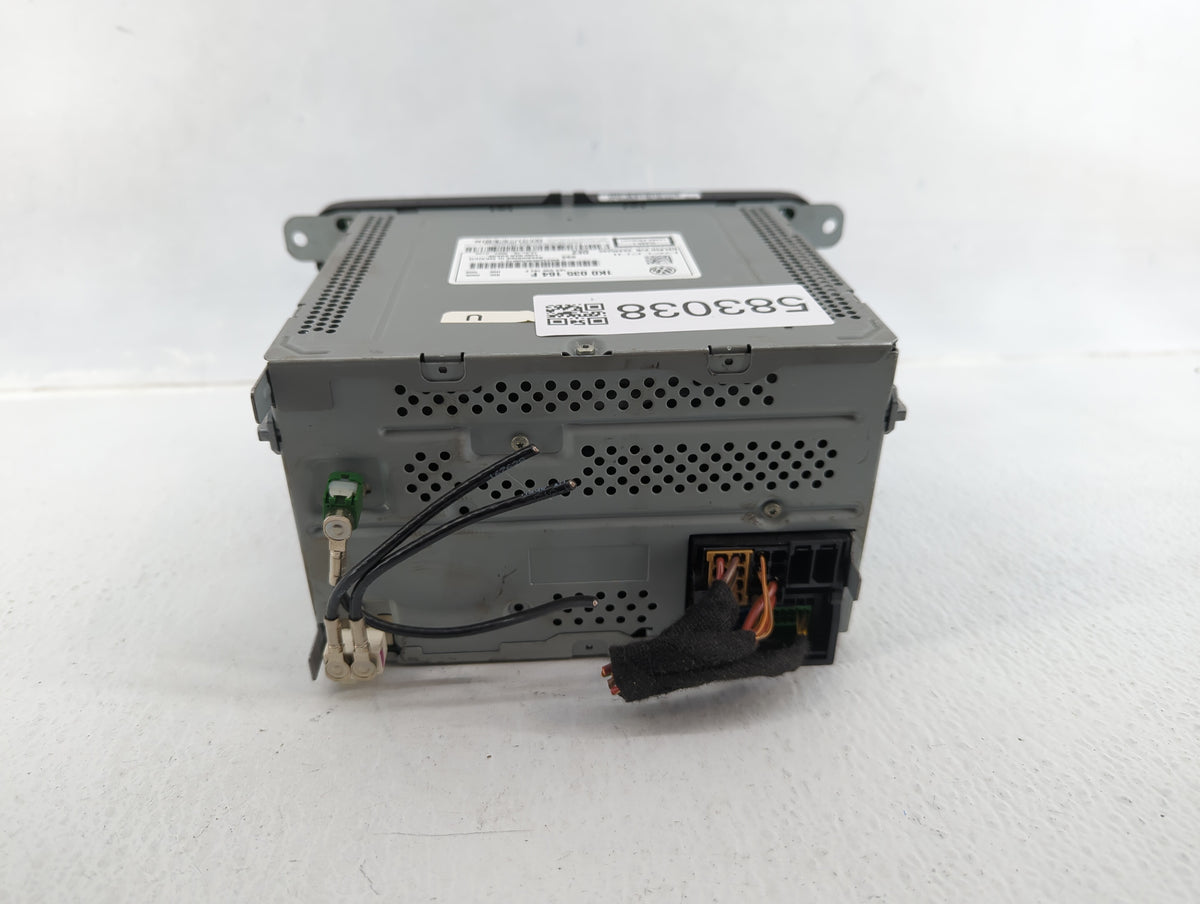 2013-2015 Volkswagen Passat Am Fm Cd Player Radio Receiver 583038 - Oemusedautoparts1.com