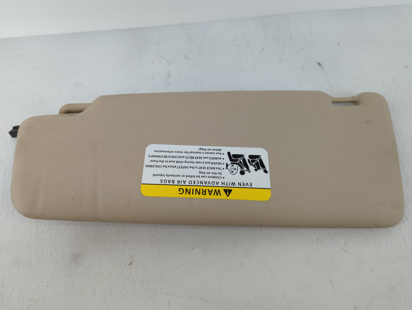 2012-2020 Volkswagen Passat Sun Visor Shade Replacement Passenger Right Mirror Fits OEM Used Auto Parts - Oemusedautoparts1.