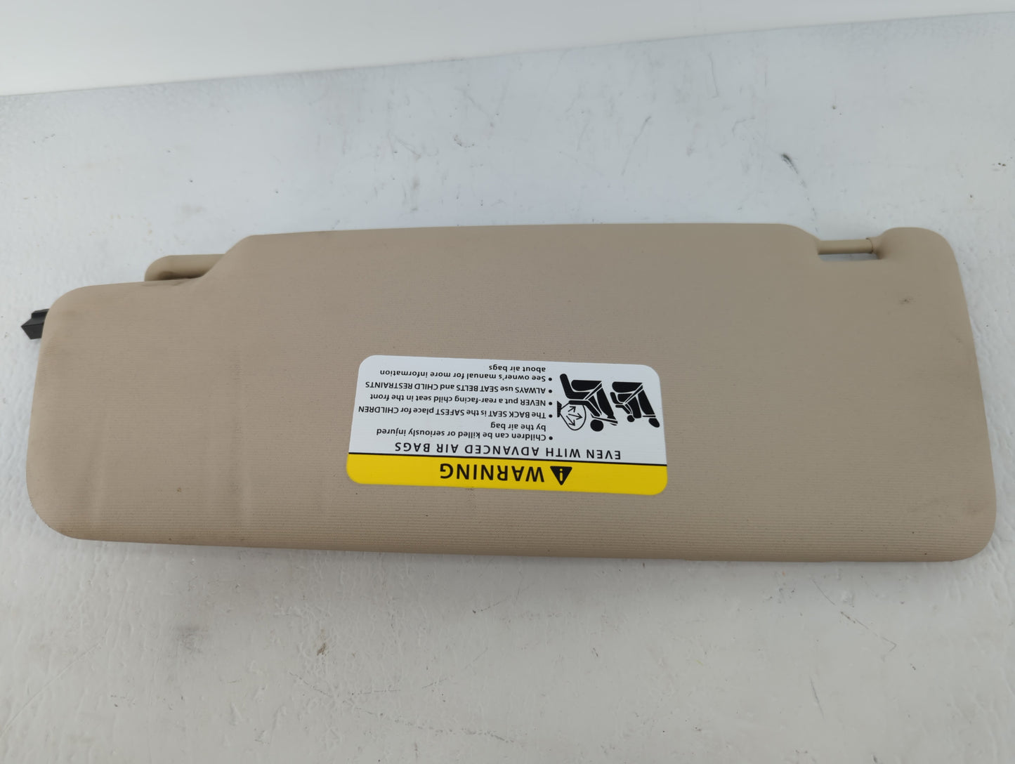 2012-2020 Volkswagen Passat Sun Visor Shade Replacement Passenger Right Mirror Fits OEM Used Auto Parts - Oemusedautoparts1.