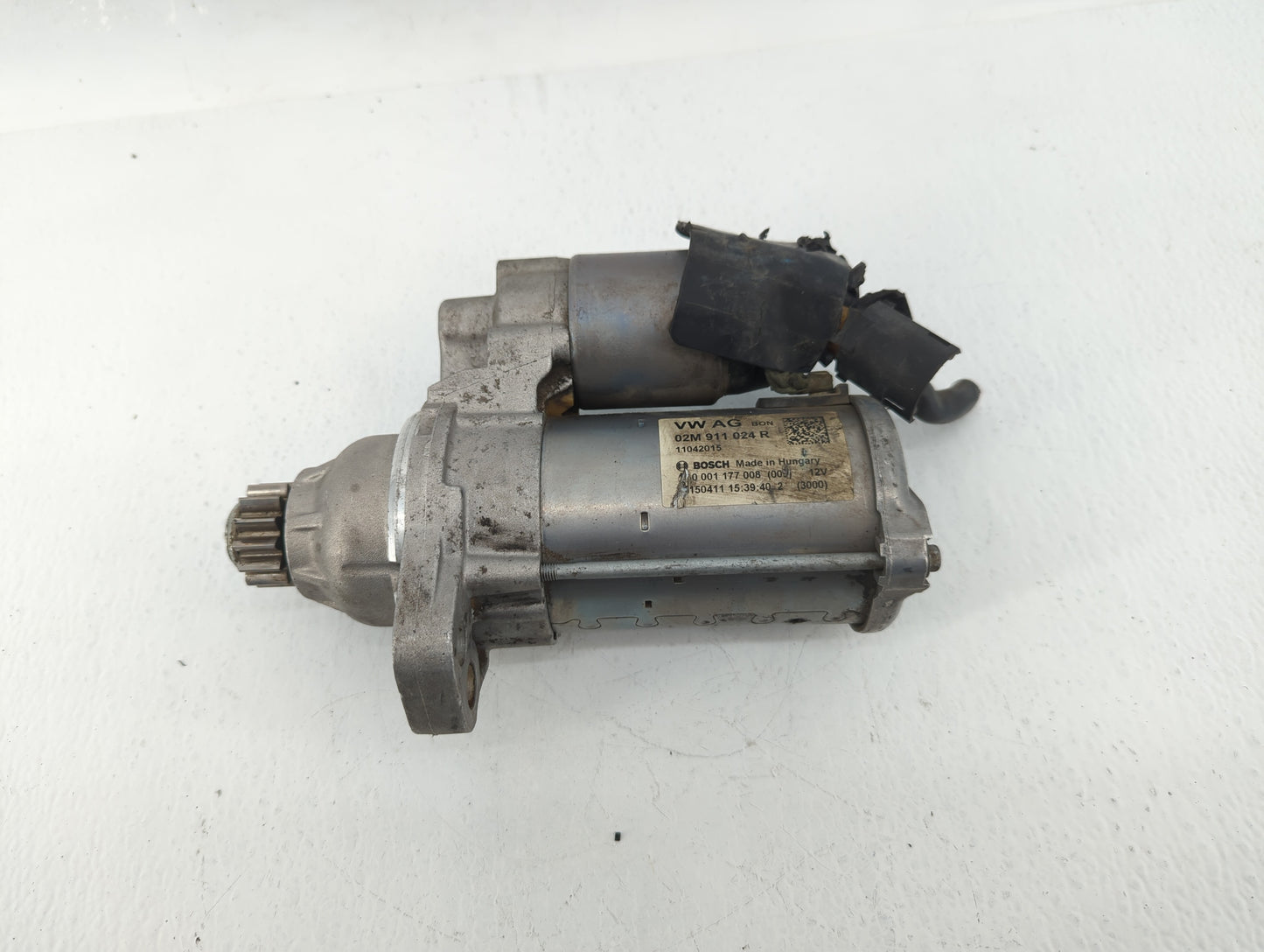 2014-2020 Volkswagen Passat Car Starter Motor Solenoid OEM P/N:02M 911 024 R Fits OEM Used Auto Parts - Oemusedautoparts1.co