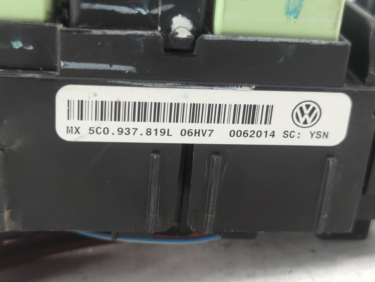 2012-2020 Volkswagen Passat Fusebox Fuse Box Panel Relay Module P/N:0062014 SC MX 5C0 937 819L Fits OEM Used Auto Parts - Oe