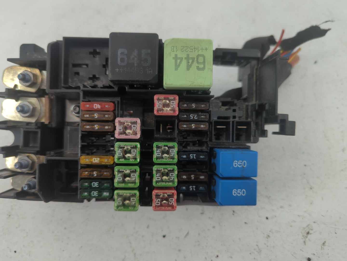 2012-2020 Volkswagen Passat Fusebox Fuse Box Panel Relay Module P/N:MX 5C0 937 819L 0092915 SC Fits OEM Used Auto Parts - Oe