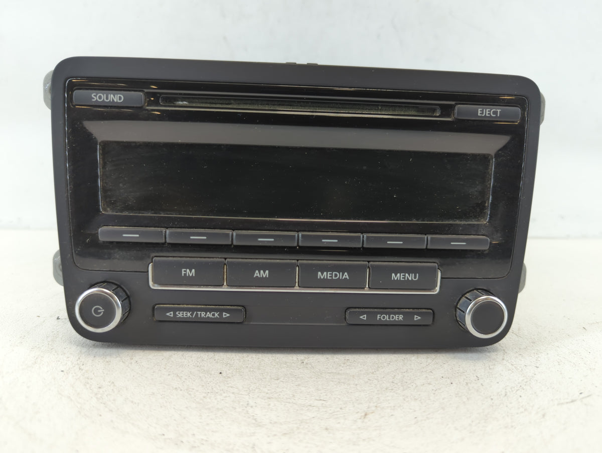 2012-2015 Volkswagen Passat Am Fm Cd Player Radio Receiver 663309 - Oemusedautoparts1.com