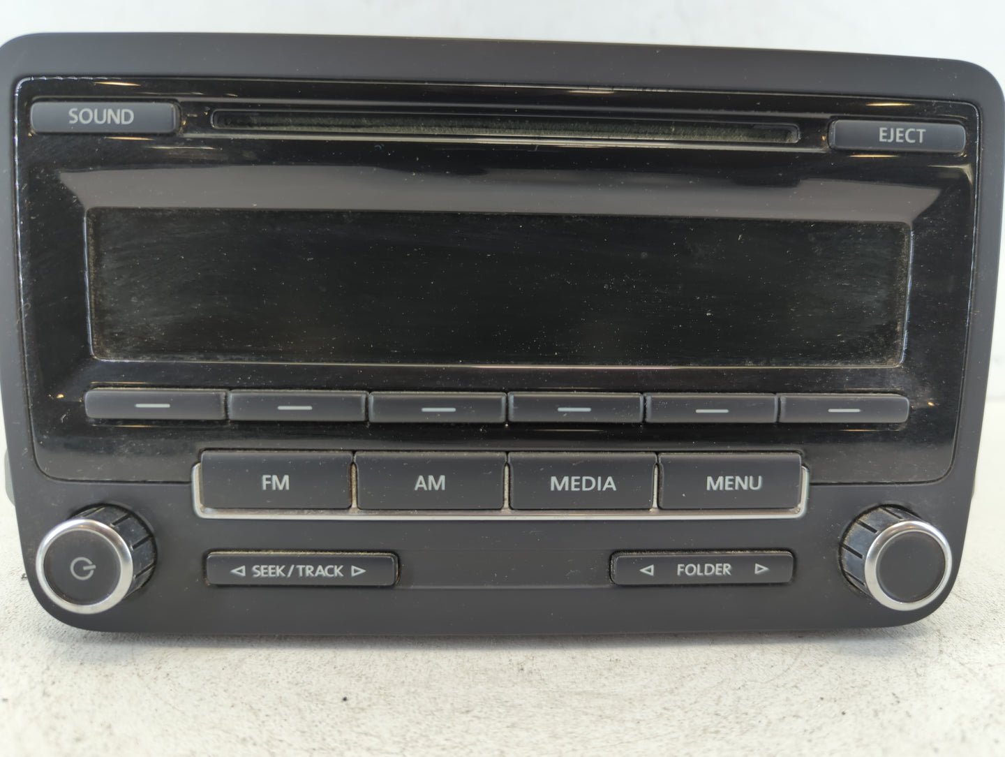 2012-2015 Volkswagen Passat Am Fm Cd Player Radio Receiver - Oemusedautoparts1.com