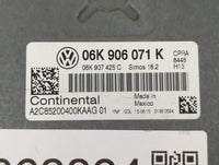 2015 Volkswagen Passat PCM Engine Control Computer ECU ECM PCU OEM P/N:06K 906 071 K Fits OEM Used Auto Parts - Oemusedautop