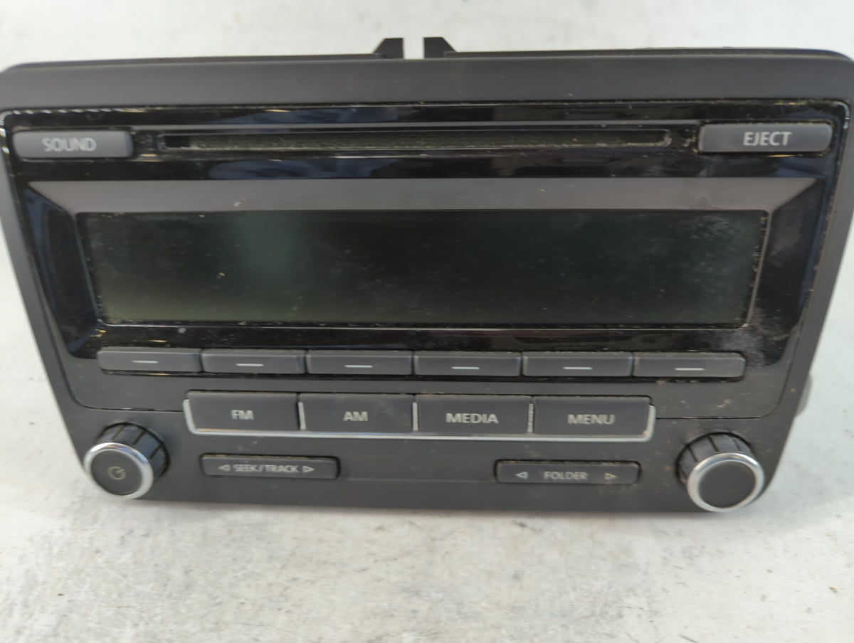 2012-2015 Volkswagen Passat Am Fm Cd Player Radio Receiver 764456 - Oemusedautoparts1.com