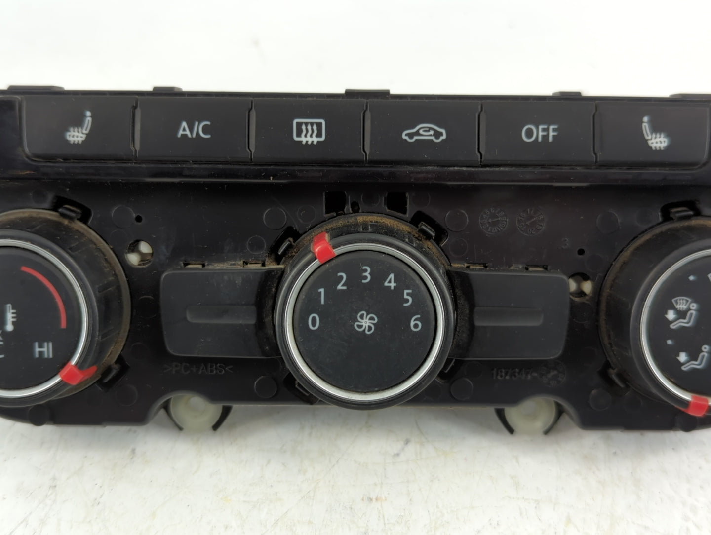 2015 Volkswagen Passat Climate Control Module Temperature AC/Heater Replacement Fits OEM Used Auto Parts - Oemusedautoparts1