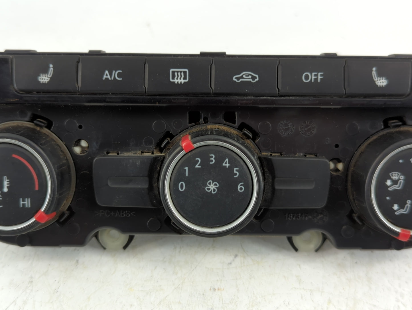 2015 Volkswagen Passat Climate Control Module Temperature AC/Heater Replacement Fits OEM Used Auto Parts - Oemusedautoparts1