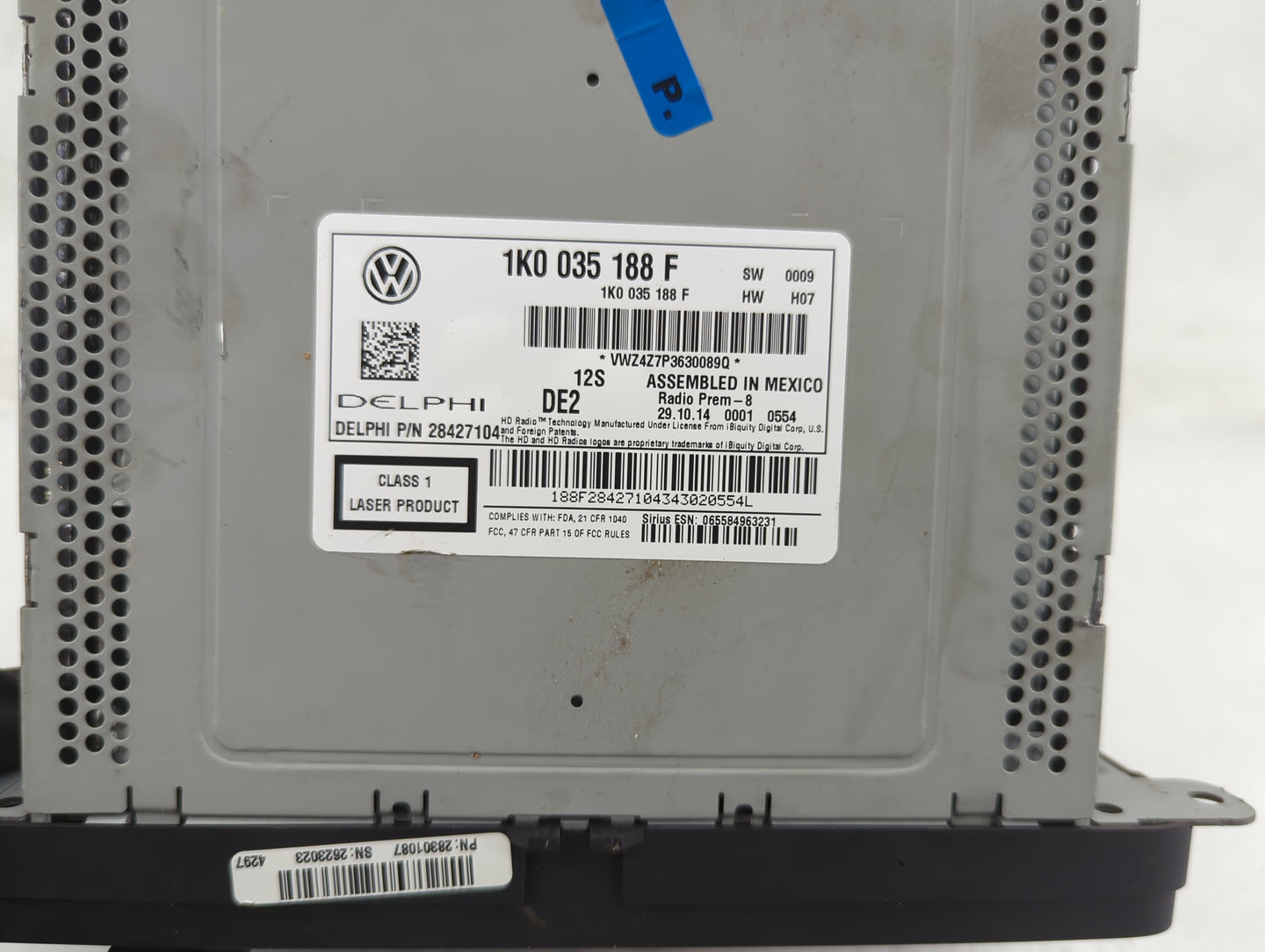2013-2015 Volkswagen Passat Undefined 948116 - Oemusedautoparts1.com