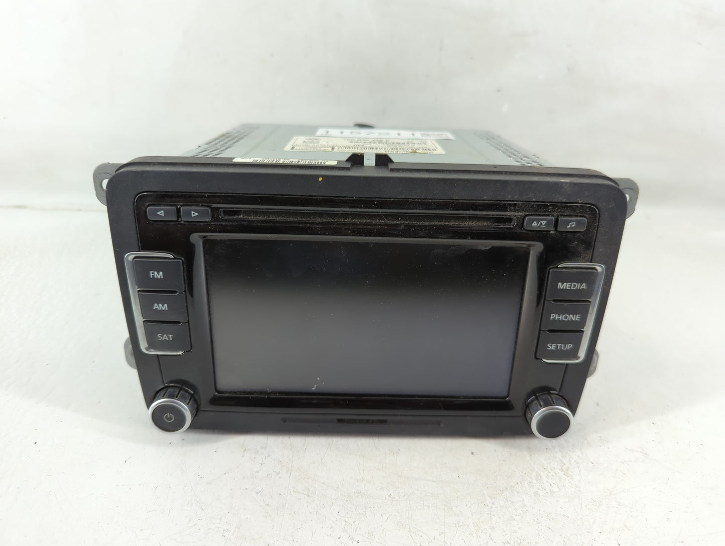 2009-2017 Volkswagen Tiguan Radio AM FM Cd Player Receiver Replacement P/N:1K0 035 188 F Fits OEM Used Auto Parts - Oemuseda