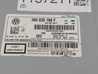 2009-2017 Volkswagen Tiguan Radio AM FM Cd Player Receiver Replacement P/N:1K0 035 188 F Fits OEM Used Auto Parts - Oemuseda