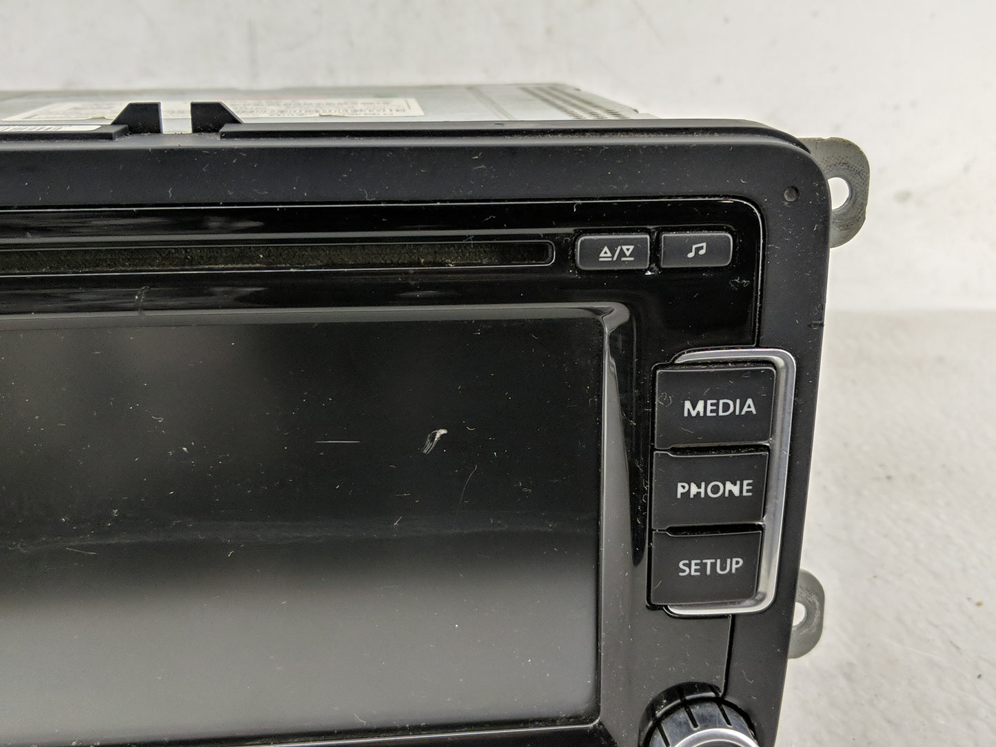 2015-2017 Volkswagen Tiguan Radio AM FM Cd Player Receiver Replacement P/N:1K0 035 188 F Fits Fits 2013 2014 2015 2016 2017 