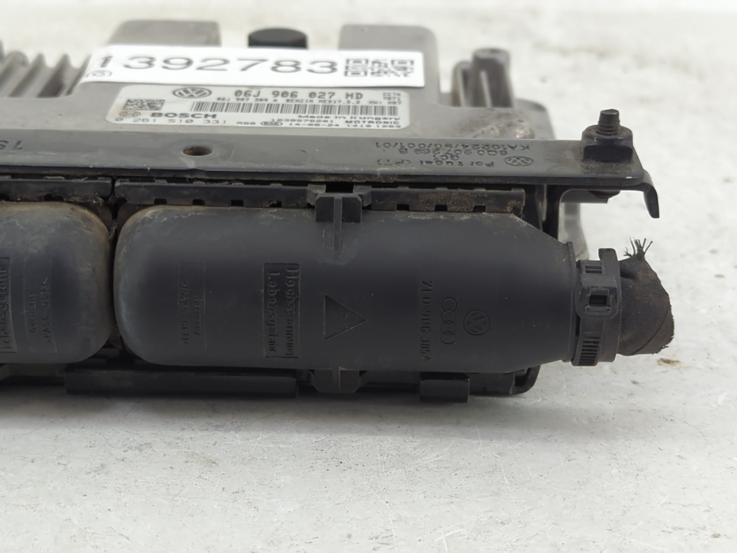 2014-2015 Volkswagen Tiguan PCM Engine Control Computer ECU ECM PCU OEM P/N:06J 906 027 HD 0 261 S10 331 Fits Fits 2014 2015