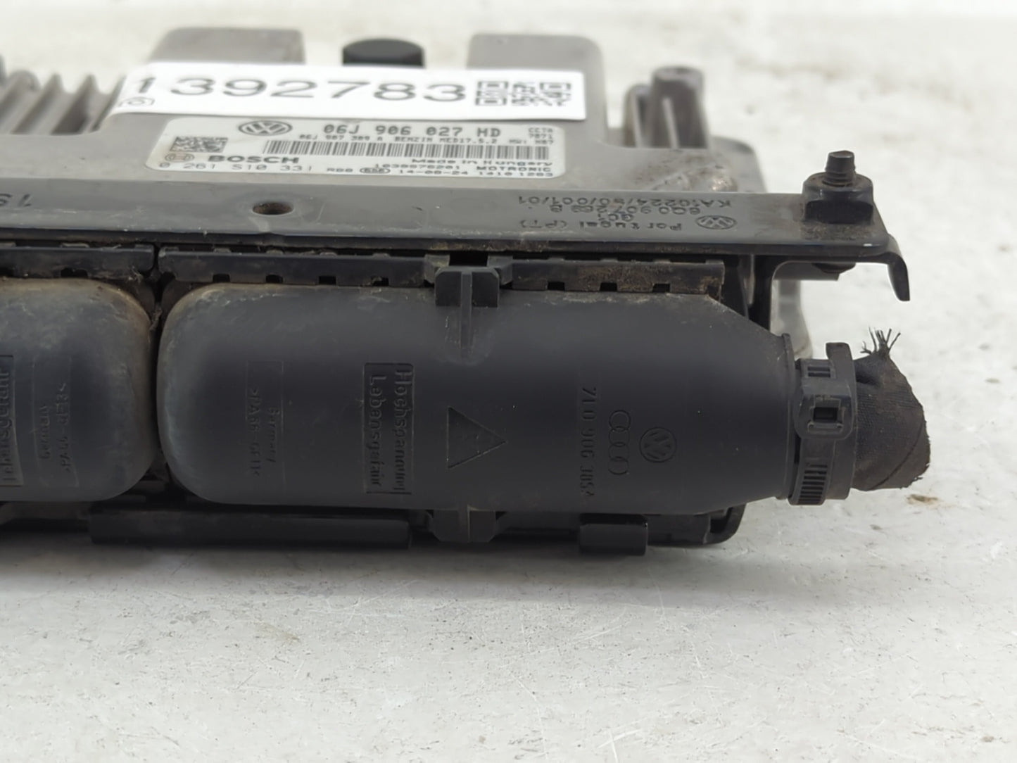 2014-2015 Volkswagen Tiguan PCM Engine Control Computer ECU ECM PCU OEM P/N:06J 906 027 HD 0 261 S10 331 Fits Fits 2014 2015