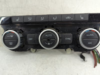 2013-2015 Volkswagen Tiguan Climate Control Module Temperature AC/Heater Replacement P/N:3AA907044CR 5HB012405-17 Fits OEM U