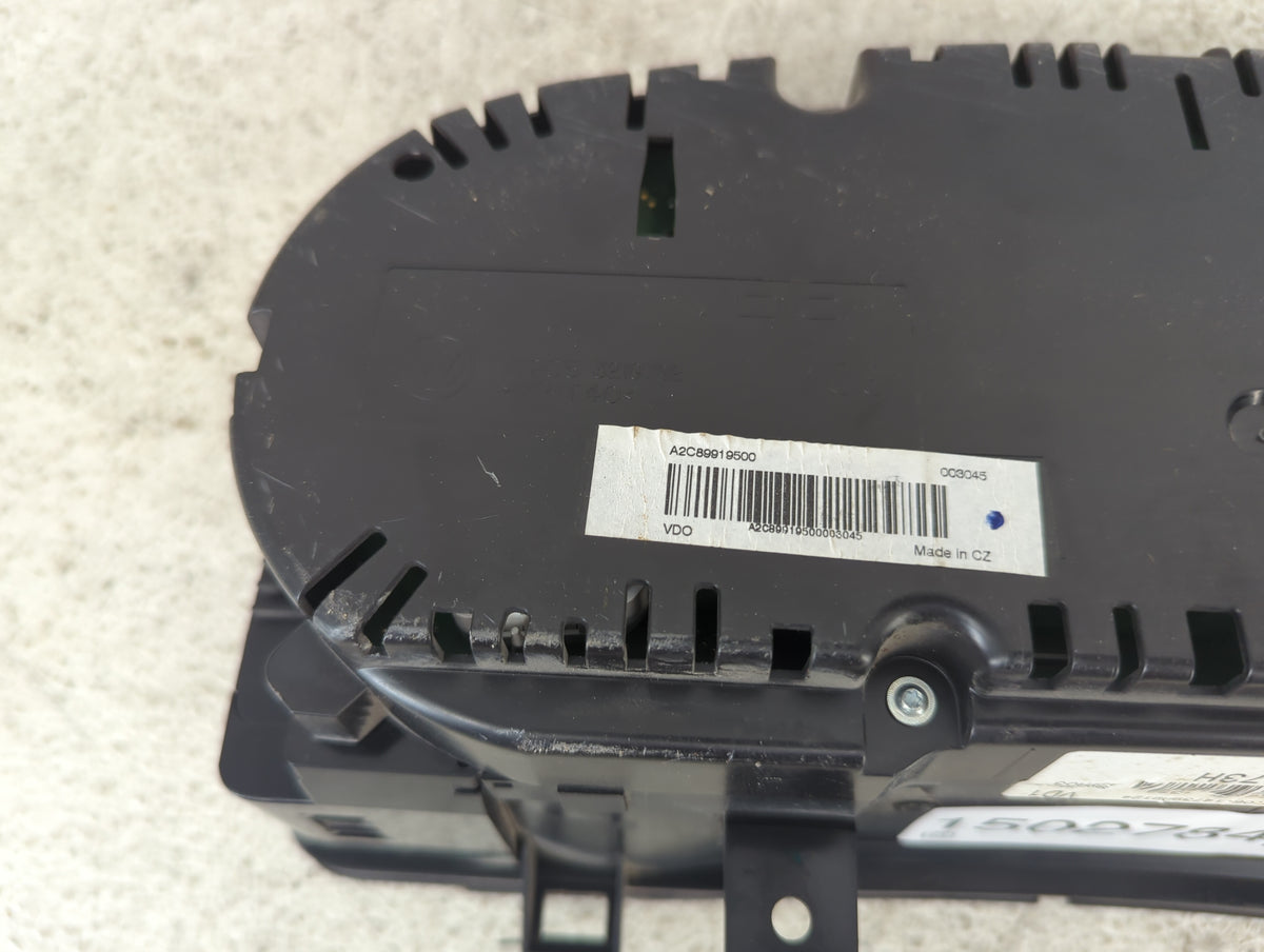 2015-2017 Volkswagen Tiguan Instrument Cluster Speedometer Gauges P/N:5N0920973H A2C89919500 Miles: Fits Fits 2015 2016 2017