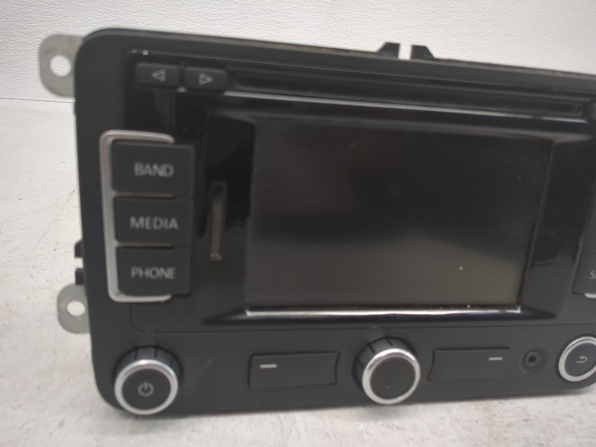 2009-2017 Volkswagen Tiguan Radio AM FM Cd Player Receiver Replacement P/N:VWZAZ2P0625424 2K0035274B Fits OEM Used Auto Part