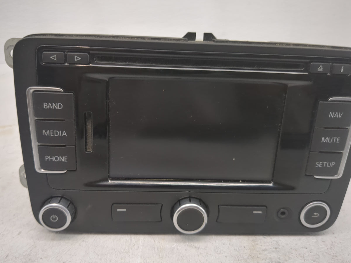 2009-2017 Volkswagen Tiguan Radio AM FM Cd Player Receiver Replacement P/N:VWZAZ2P0625424 2K0035274B Fits OEM Used Auto Part